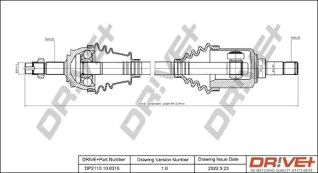 P├ô┼üO┼Ü NAP─śDOWA FIAT PUNTO 99-12 PRAWA DR!VE+ DP2110100316