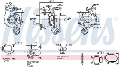 Автозапчасть NISSENS 93829