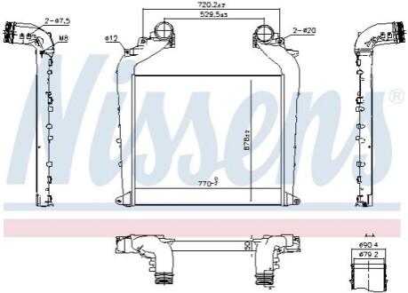 Автозапчасть NISSENS 961323