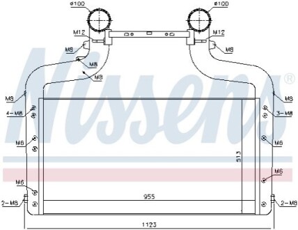 Автозапчасть NISSENS 96083