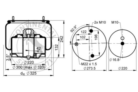 Автозапчасть Contitech 6753NP02L