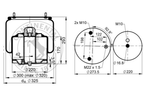 Автозапчасть Contitech 6751NP02R