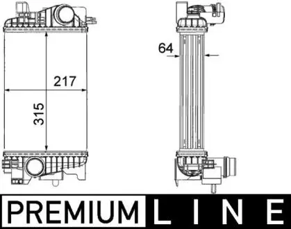 BEHR *** PREMIUM LINE *** MAHLE / KNECHT CI263000P