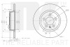 Диск гальмівний невентильований NK 3147172 (фото 3)