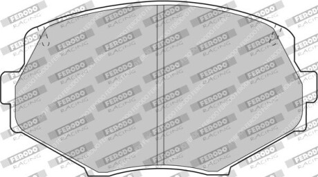 Гальмівні колодки дискові wyczynowe bez homologacji na ulicк FERODO FCP1011H (фото 1)