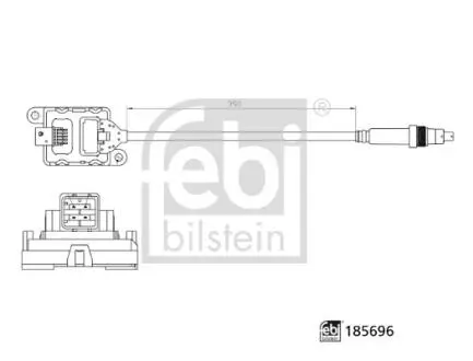 Автозапчасть FEBI BILSTEIN 185696