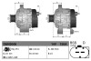 Alternator BMW 1 E81, E87.. DENSO DAN3006 (фото 3)