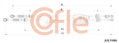 Автозапчасть COFLE 2CBTY005