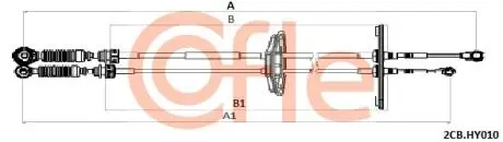 Автозапчасть COFLE 2CBHY010