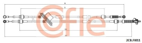 Автозапчасть COFLE 2CBFI011