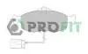 Колодки гальмівні дискові PROFIT 50000766 (фото 1)
