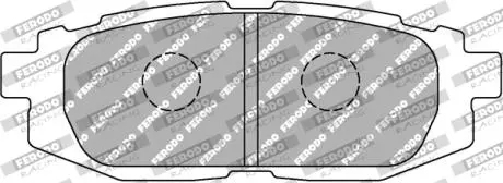 Гальмівні колодки (набір) FERODO FCP4187W