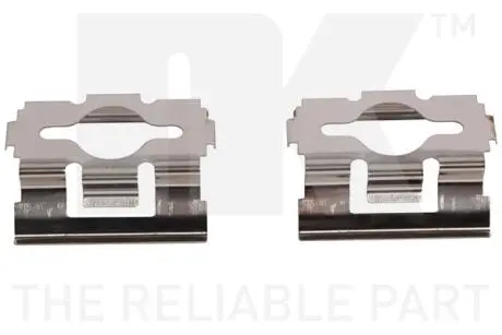 Фото 1 - комплект приладдя, накладка дискового гальма NK 7919600 Комплект приладдя, накладка дискового гальма NK 7919600 (фото 1)