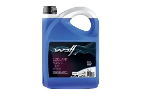 COOLANT ASIAN LL -36°C 5Lx4 - NEW Wolf 1052694