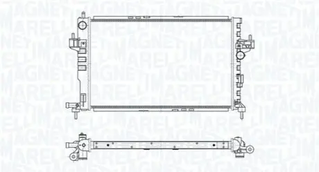 Радіатор охолоджування MAGNETI MARELLI BM1915