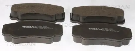 Колодки гальмівні задні TRISCAN 811010533