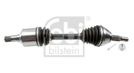 Піввісь (передня) (L) Renault Koleos 2.0 dCi 4x4 08- (29x29z/613mm) FEBI BILSTEIN 182958