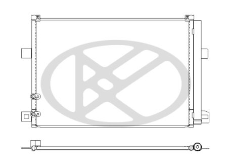 Радіатор кондиціонера KOYORAD CD450852M