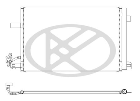 Радіатор кондиціонера KOYORAD CD451026