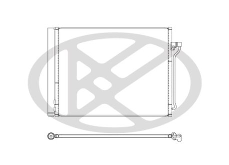 Радіатор кондиціонера KOYORAD CD420849