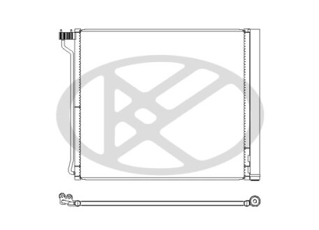 Радіатор кондиціонера KOYORAD CD421160