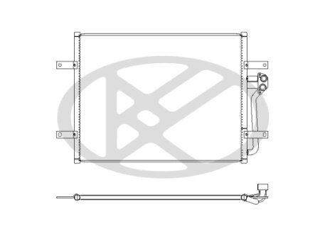 Радіатор кондиціонера KOYORAD CD451062