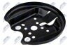 DISC BRAKE DUST SHIELD NTY HTO-PE-005 (фото 2)