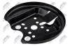 DISC BRAKE DUST SHIELD NTY HTO-PE-005 (фото 2)