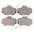 KLOCKI HAMULCOWE MERCEDES-BENZ C-CLASS (W202), C-CLASS T-MODEL (S202) 93-01 PRZOD SZT Optimal BP09875 (фото 2)