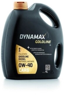 Масло моторне GOLDLINE FS 0W40 (4L) DYNAMAX 502732