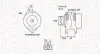 Alternator HYUNDAI/KIA CEED/SOUL/VENGA, i20/i30/VELOSTER 90A MAGNETI MARELLI MQA2020 (фото 1)