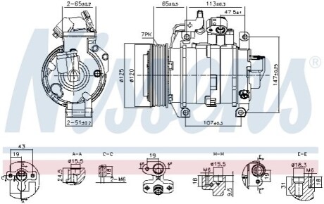 Автозапчасть NISSENS 891044