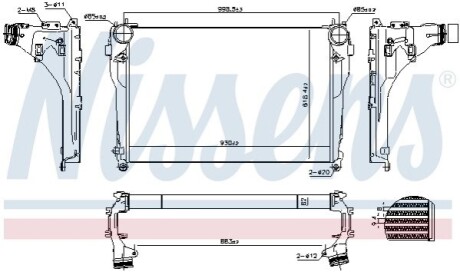 Автозапчасть NISSENS 961565