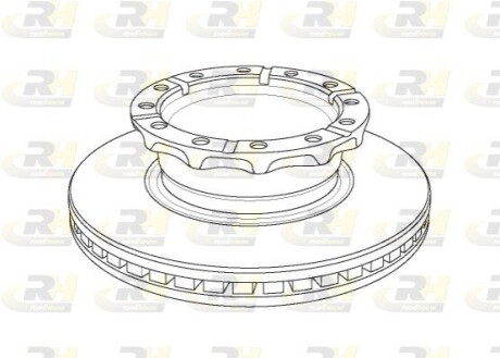 Гальмівний диск ROADHOUSE NSX115820