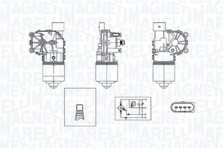 Автозапчасть MAGNETI MARELLI 064376090010
