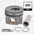 Поршень VW T5 2.5TDI (81.01mm/STD) (3-4-5 циліндр) (косий шатун) ET ENGINETEAM PM013700 (фото 3)