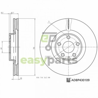 Автозапчасть BLUE PRINT ADBP430109