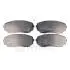 Колодки гальмівні (передні) Mazda CX-7/CX-9 06-/Mitsubishi Eclipse 17- (Advics) (з датчиком) Optimal BP12486 (фото 1)