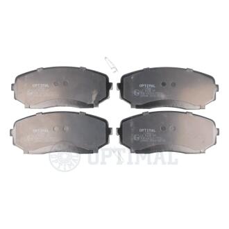 Колодки гальмівні (передні) Mazda CX-7/CX-9 06-/Mitsubishi Eclipse 17- (Advics) (з датчиком) Optimal BP12486