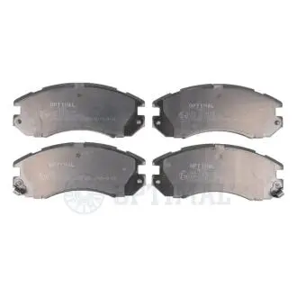 Колодки гальмівні (передні) Subaru Impreza 92-00/Legacy 89-99/Outback 98- Optimal BP09686
