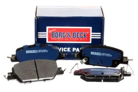 Гальмiвнi колодки дисковi BORG & BECK BBP2834