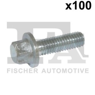 Болт з головкою системи TORX з чорного металу Fischer Automotive One (FA1) 982-T06-720.100