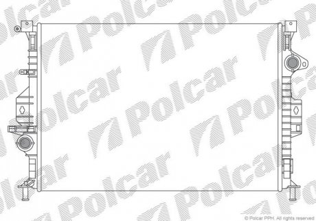 Радіатори охолодження Polcar 3219083X (фото 1)