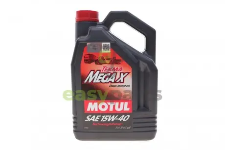 Олива 15W40 Tekma Mega X (5L) (106378) MOTUL 323806