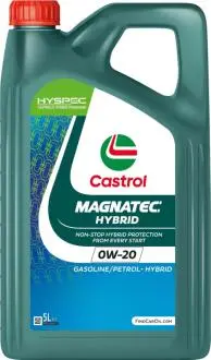 Фото 5л MAGNATEC HYBRID 0W-20 Олива синтетична двиг. API SP, ILSAC GF-6 CASTROL 15F873 5л MAGNATEC HYBRID 0W-20 Олива синтетична двиг. API SP, ILSAC GF-6 CASTROL 15F873