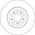 TARCZA HAM./PRZ/ ALFA ROMEO GIULIA 15- TRW DF6551S (фото 1)