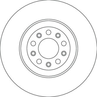 TARCZA HAM./PRZ/ ALFA ROMEO GIULIA 15- TRW DF6551S