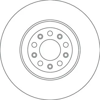 TARCZA HAM./PRZ/ ALFA ROMEO GIULIA 15- TRW DF6551S