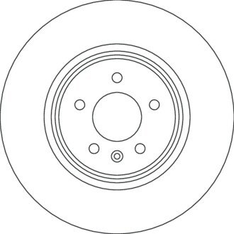 TARCZA HAM./PRZ/ OPEL INSIGNIA B 17- TRW DF6917S