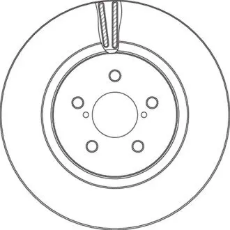 TARCZA HAM./PRZ/ SUBARU IMPREZA 15- TRW DF6851